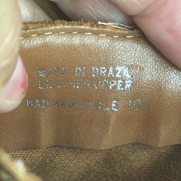 (Z1) Bakers Vintage Y2k Chunky ShoesLeather clogs with studs size 10 B - Picture 8 of 9